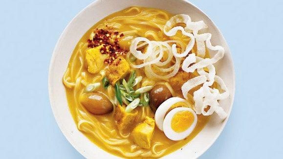 coconut-noodle soup