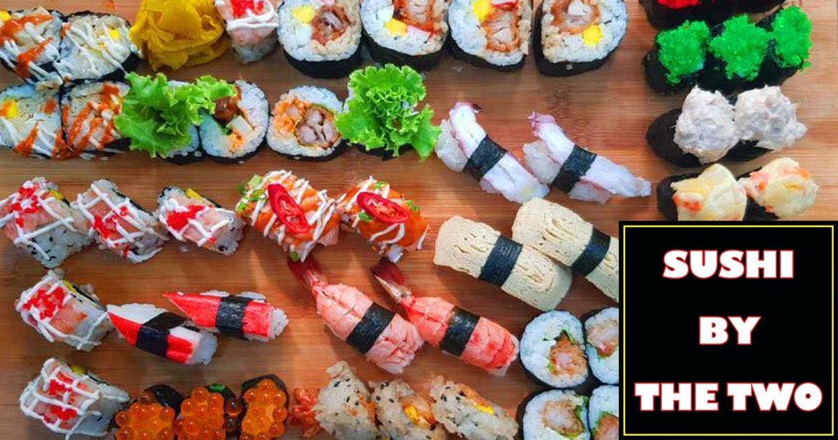 15 % off လား ? Double Promotionလား ? Sushi By The Two က စိတ်ကြိုက်ရွေးလိုက်တော့နော်